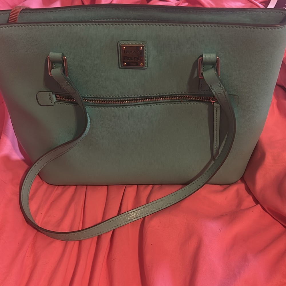 Dooney & Bourke Blue Tote Bag